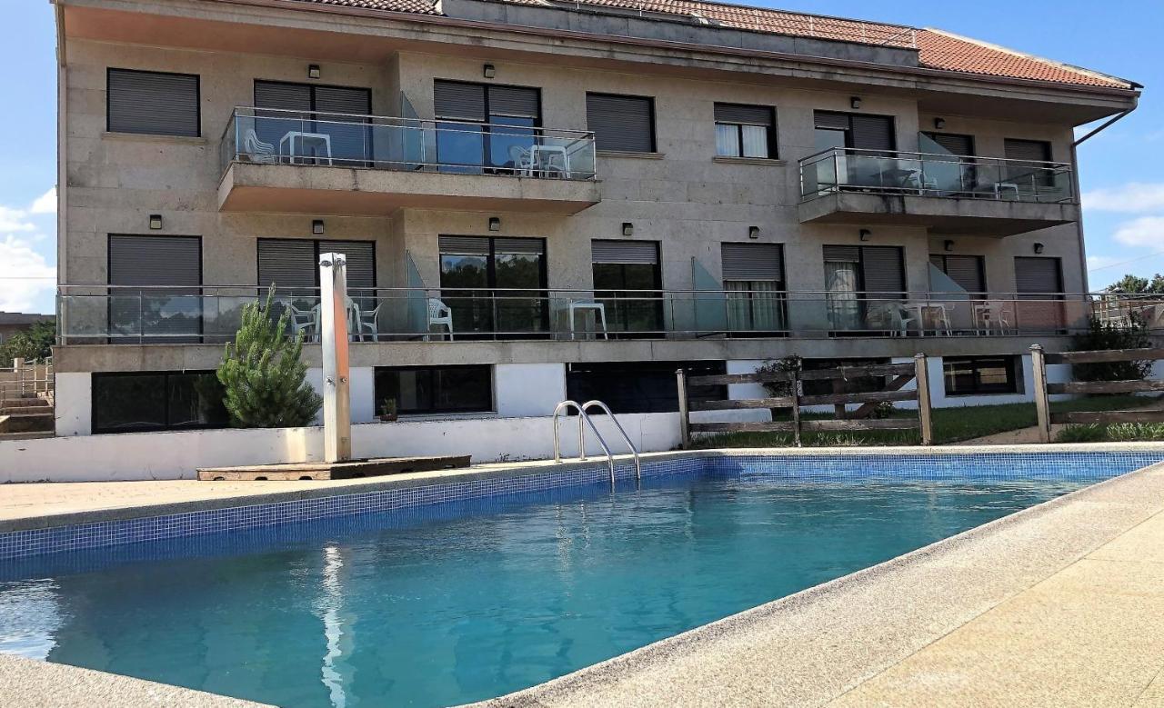 Apartamentos Adonina Playa Major Sanxenxo Bagian luar foto