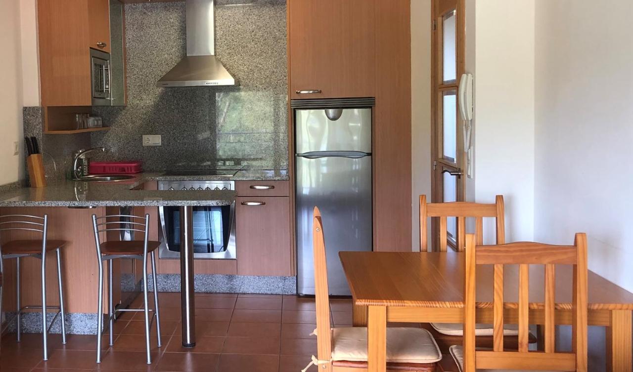 Apartamentos Adonina Playa Major Sanxenxo Bagian luar foto