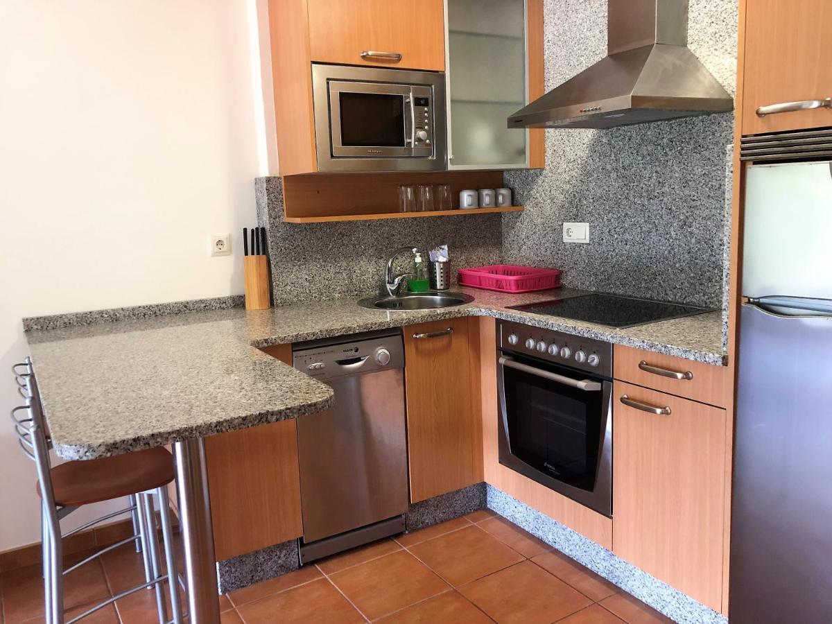 Apartamentos Adonina Playa Major Sanxenxo Bagian luar foto