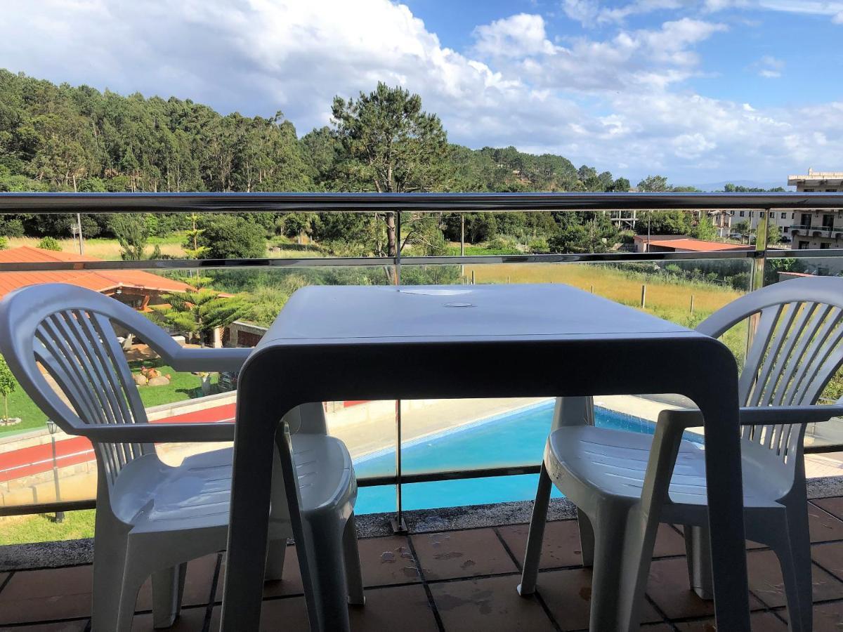 Apartamentos Adonina Playa Major Sanxenxo Bagian luar foto
