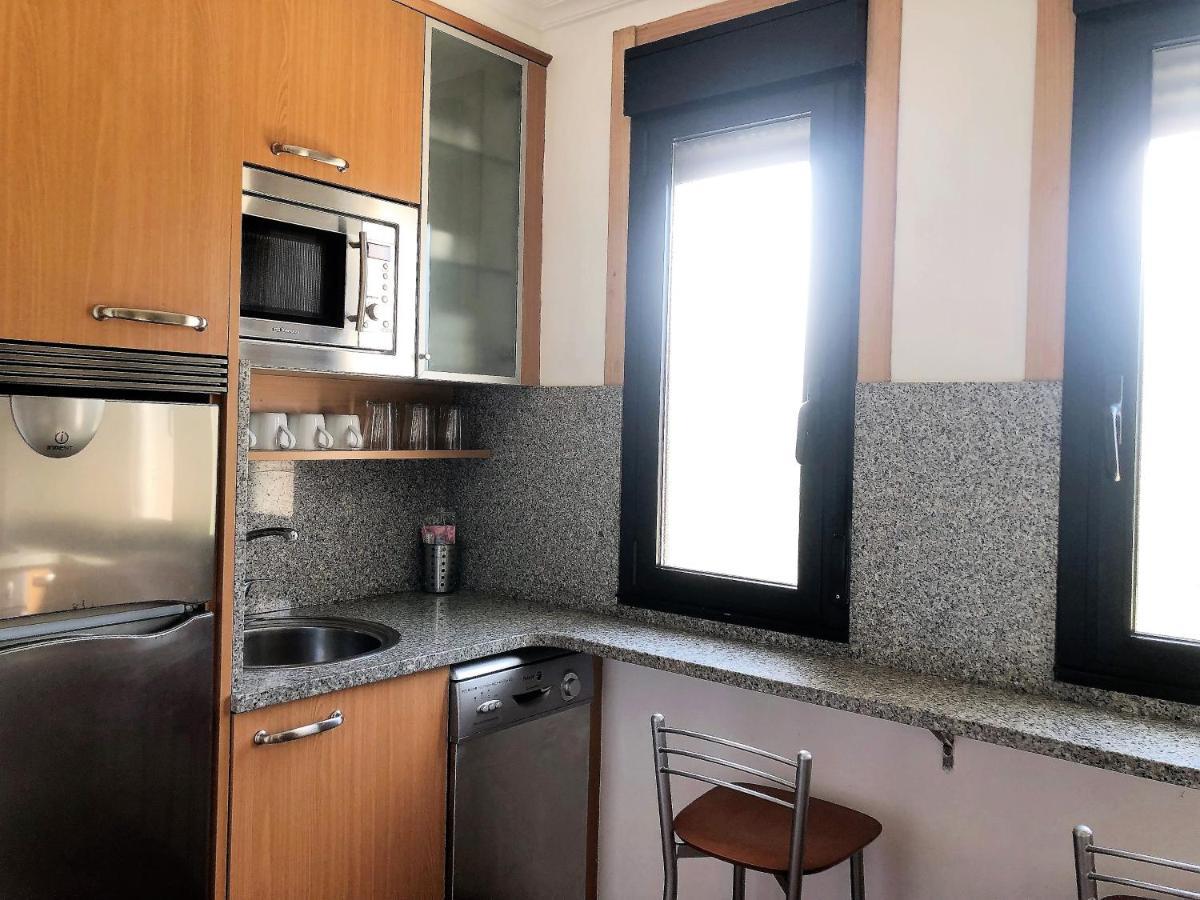 Apartamentos Adonina Playa Major Sanxenxo Bagian luar foto