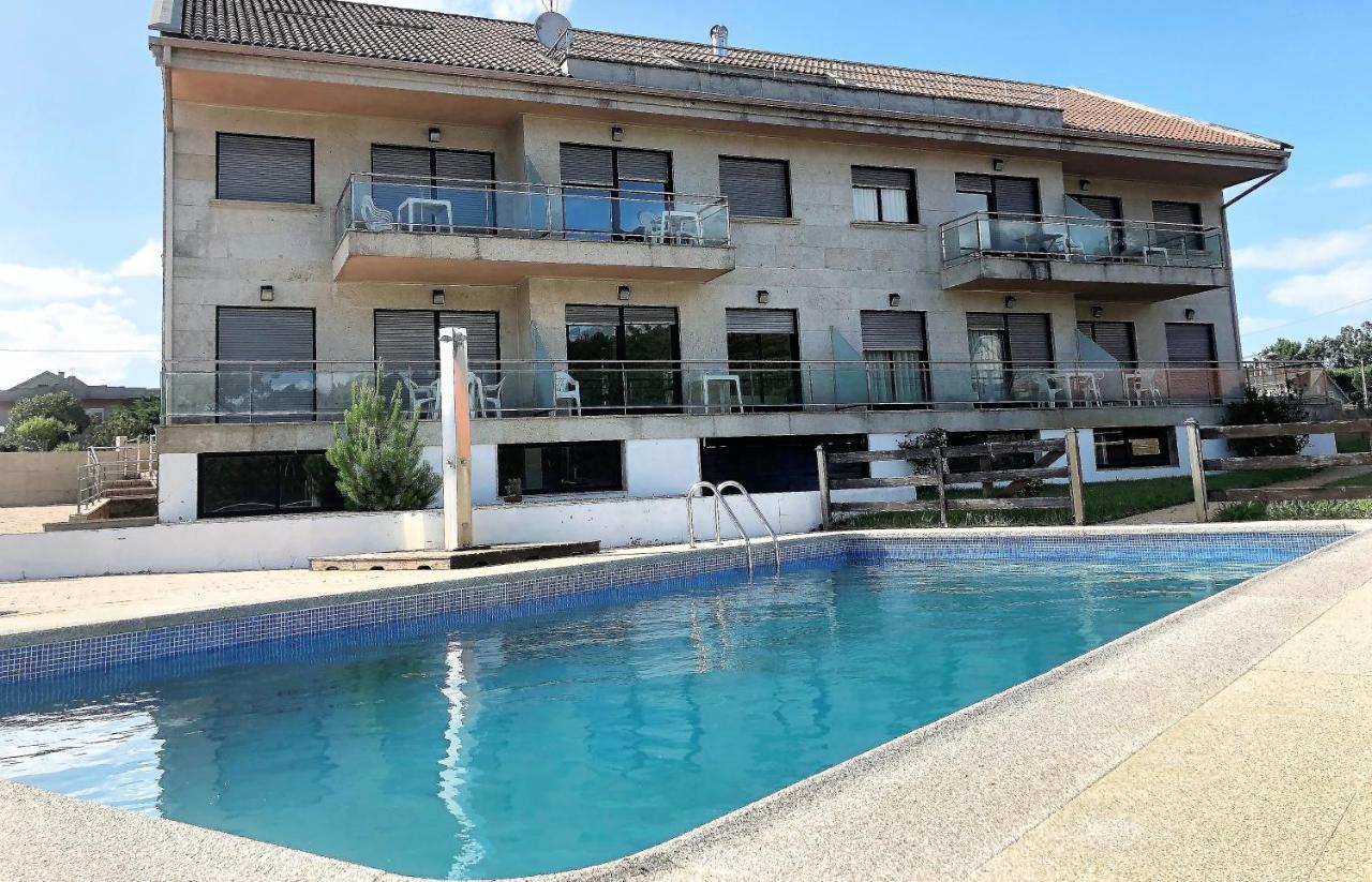 Apartamentos Adonina Playa Major Sanxenxo Bagian luar foto