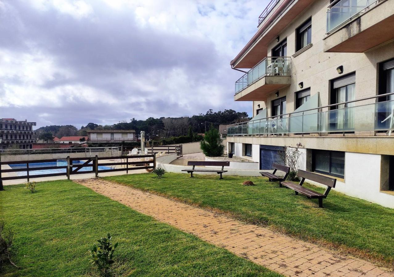 Apartamentos Adonina Playa Major Sanxenxo Bagian luar foto
